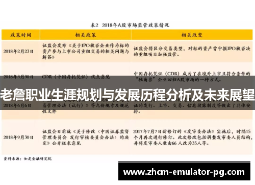 老詹职业生涯规划与发展历程分析及未来展望 老詹职业生涯规划与发展历程分析及未来展望
